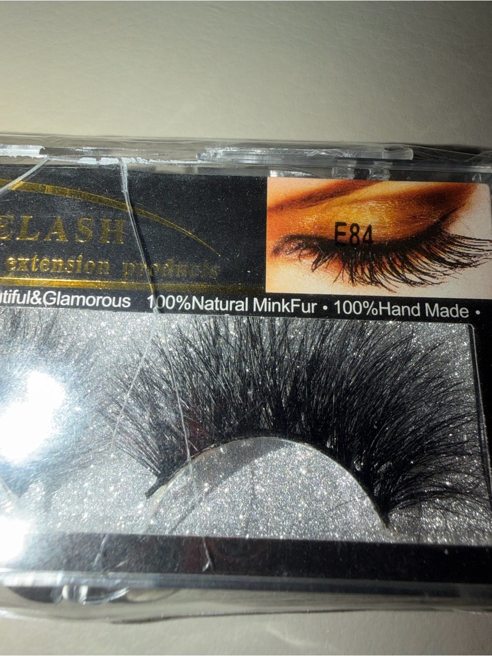 Glamorous Black Flared Mink Lashes